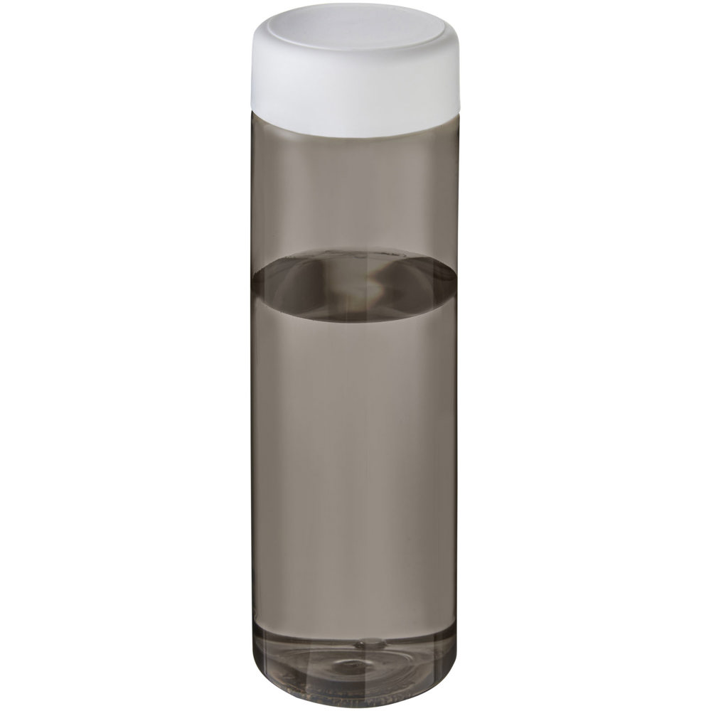 H2O Active® Vibe 850 ml sportfles - voor bedrijven en relatiegeschenken - Houtskool, Wit