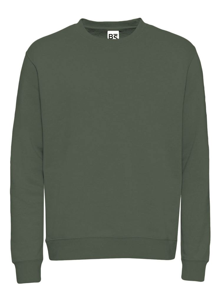 BS Ginger sweater, 280 gr/m² - met logo of onbedrukt bestellen - Earthy Green (19-0312 TCX)