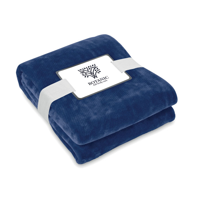LOGAN - RPET fleecedeken 280gr/m² - voor bedrijven en relatiegeschenken