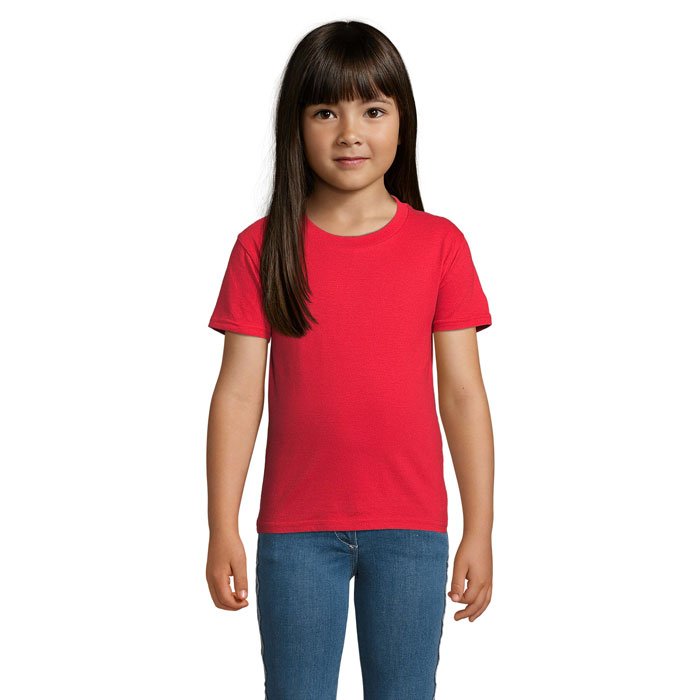 CRUSADER KIDS - CRUSADER kind t-shirt 150g - bedrukt of onbedrukt verkrijgbaar - rood