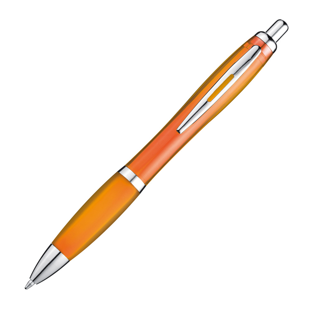 Pen met zilveren metalen clip