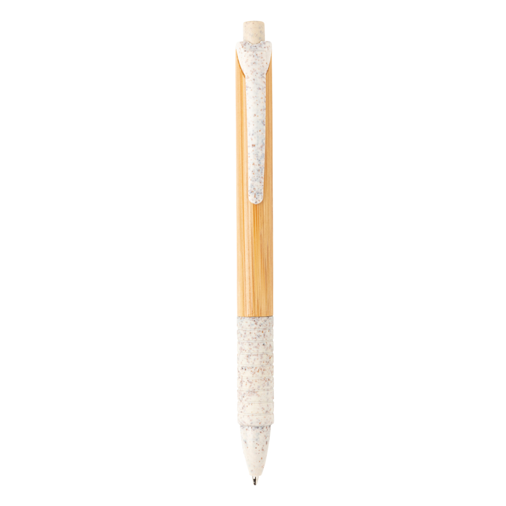 Bamboe & tarwestro pen