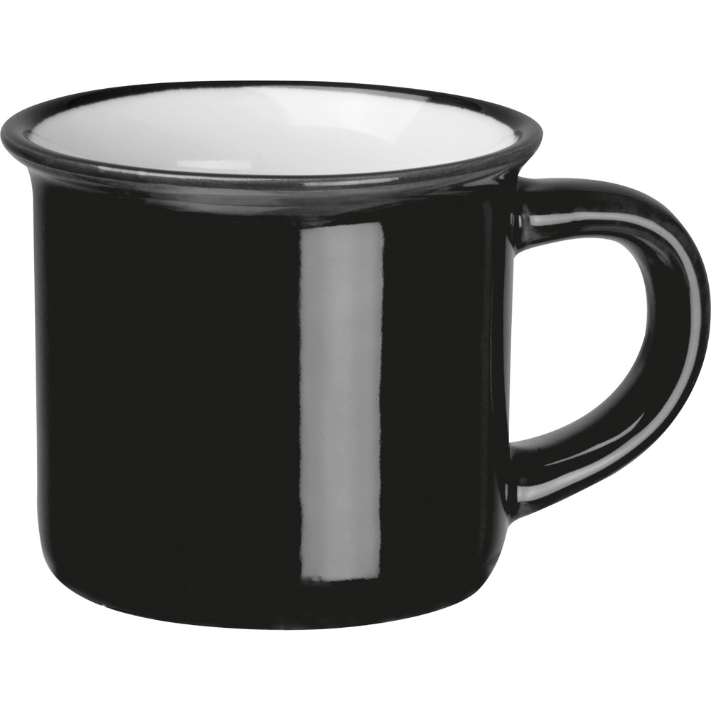 Espressokopje, 60 ml - met logo of onbedrukt bestellen - Zwart