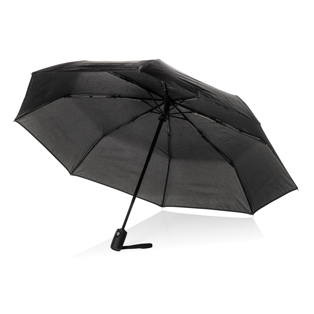 Swiss Peak Vito Aware™ RPET 21 inch auto open/close paraplu - met logo of onbedrukt bestellen