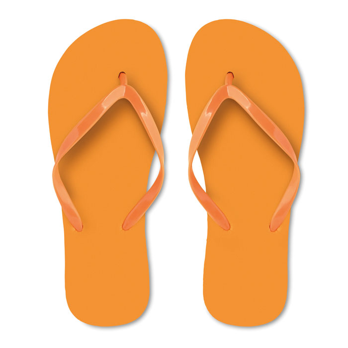 HONOLULU - PE slippers L - met logo of onbedrukt bestellen - Oranje