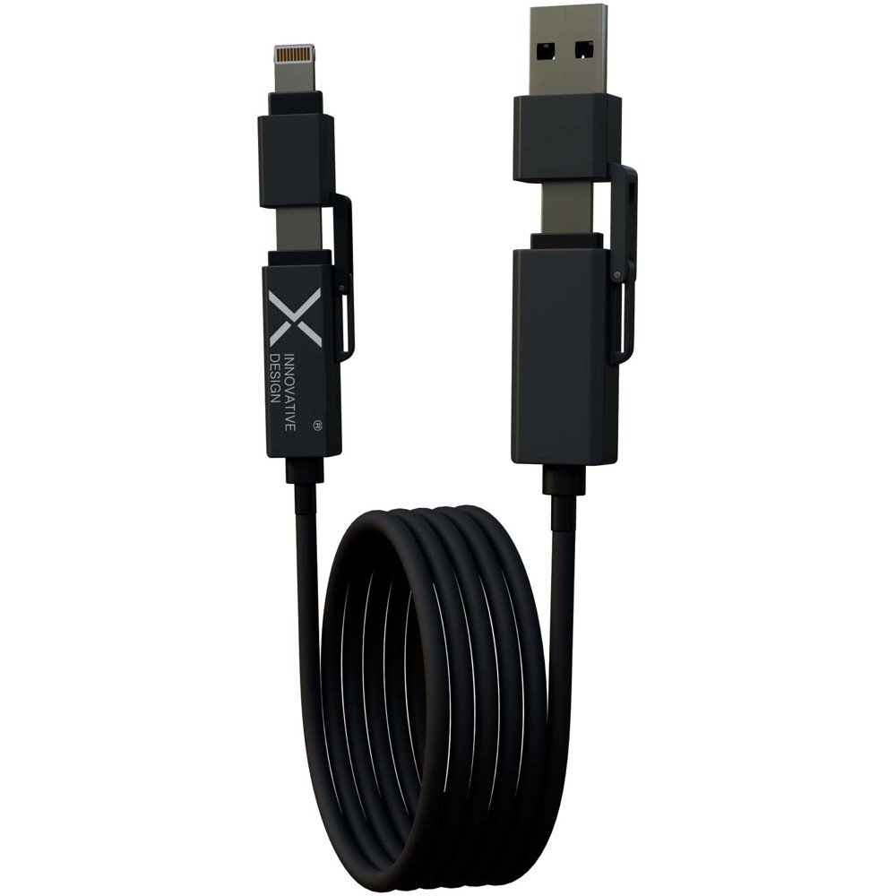 SCX.design C59 magnetische siliconen oplaadkabel van 100 W