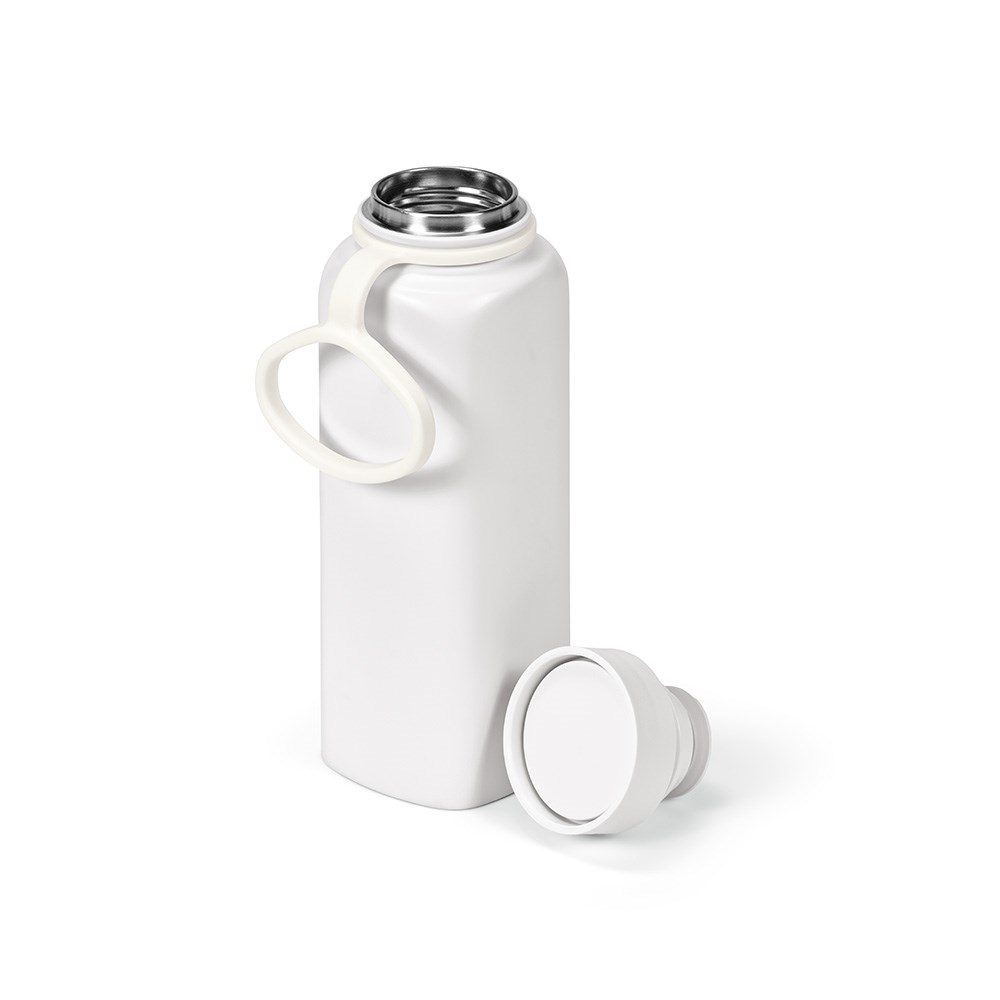 Ural fles gerecycled roestvrij staal 820 ml - Wit