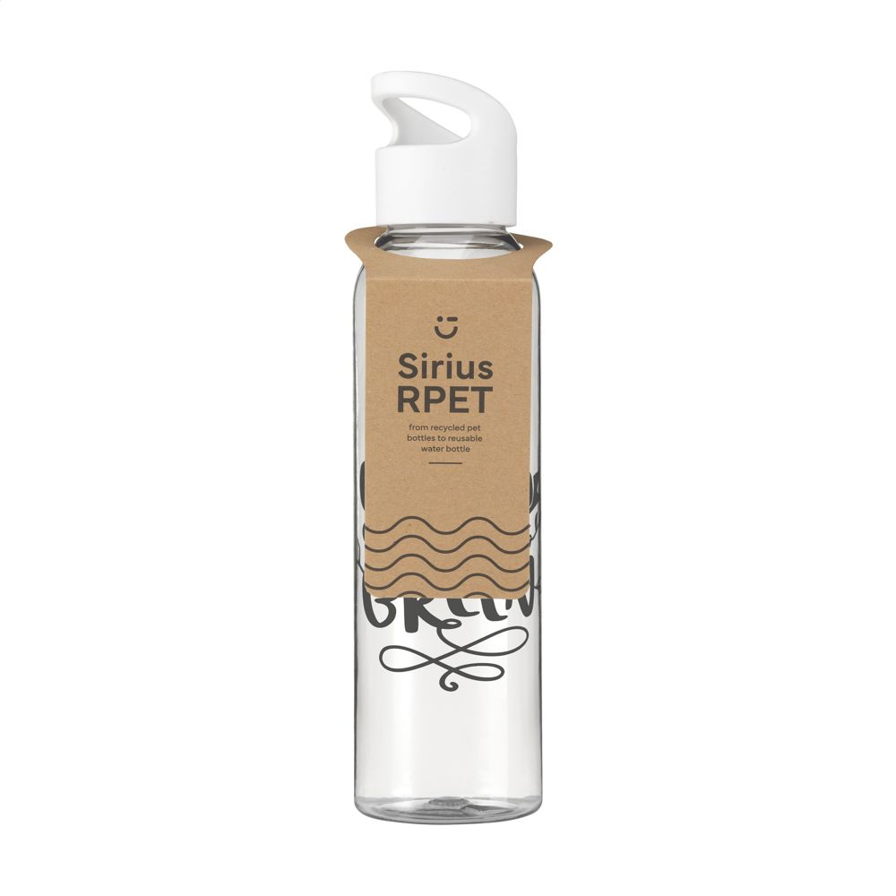 Sirius GRS RPET 650 ml - voor bedrijven en relatiegeschenken - wit