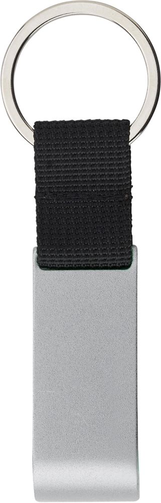 Metalen sleutelhanger Lionel - met logo of onbedrukt bestellen - zilver
