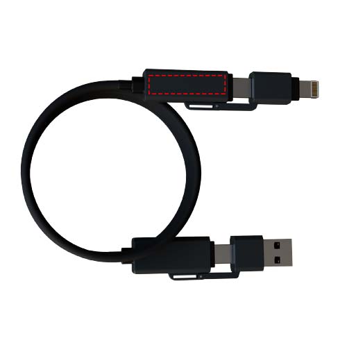 SCX.design C59 magnetische siliconen oplaadkabel van 100 W