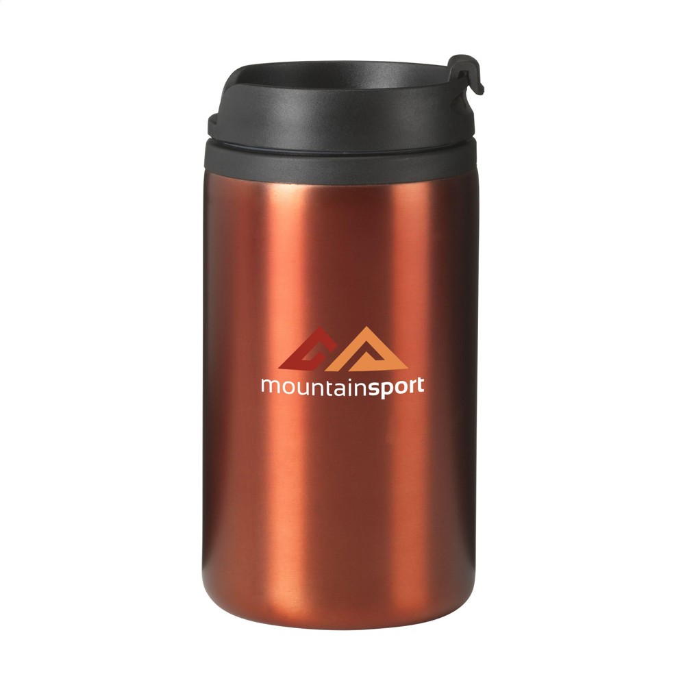 Thermo Can RCS Recycled Steel 300 ml thermosbeker - rood (± PMS 186C)