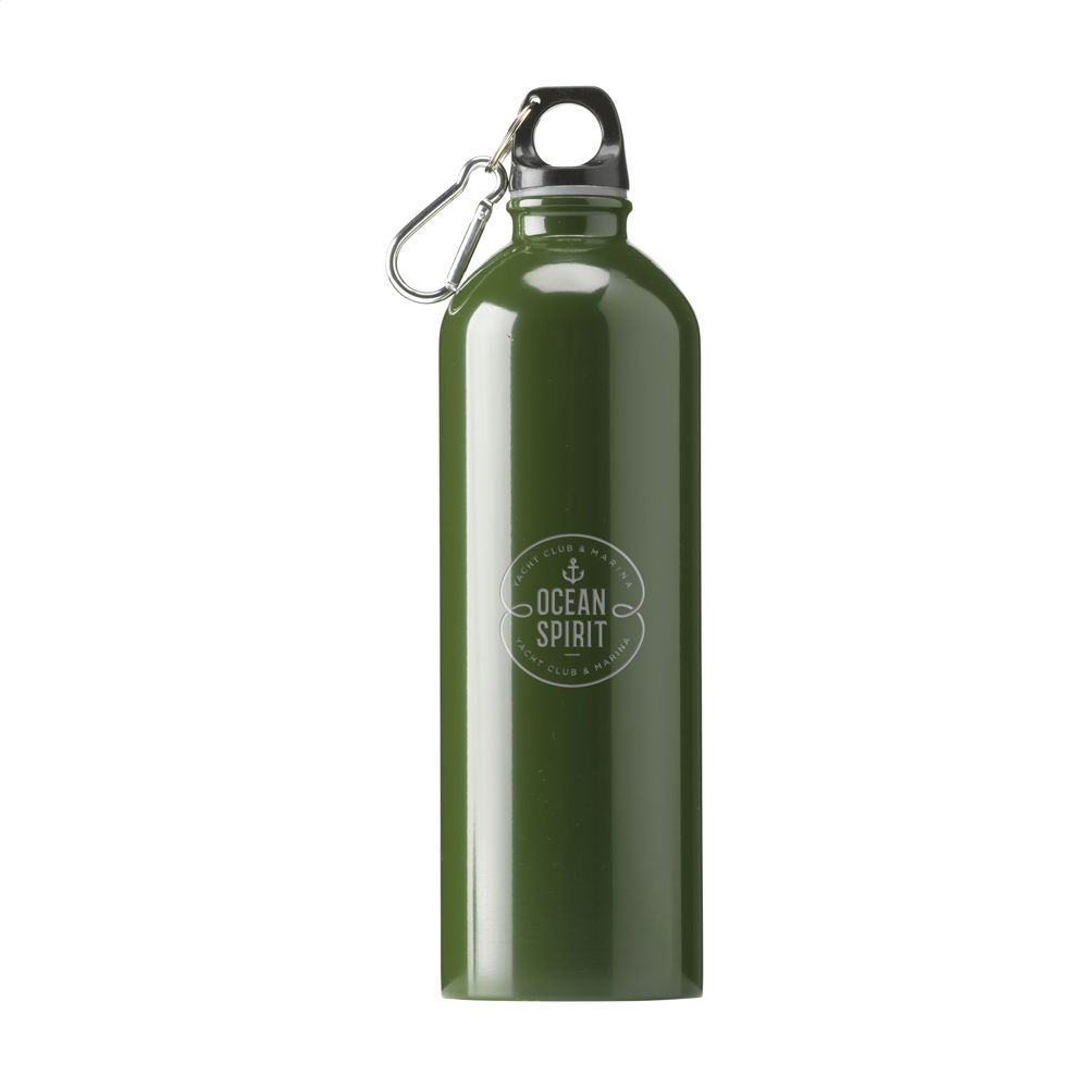 SteelForce RCS Recycled Steel Bottle 750 ml - met logo of onbedrukt bestellen - groen