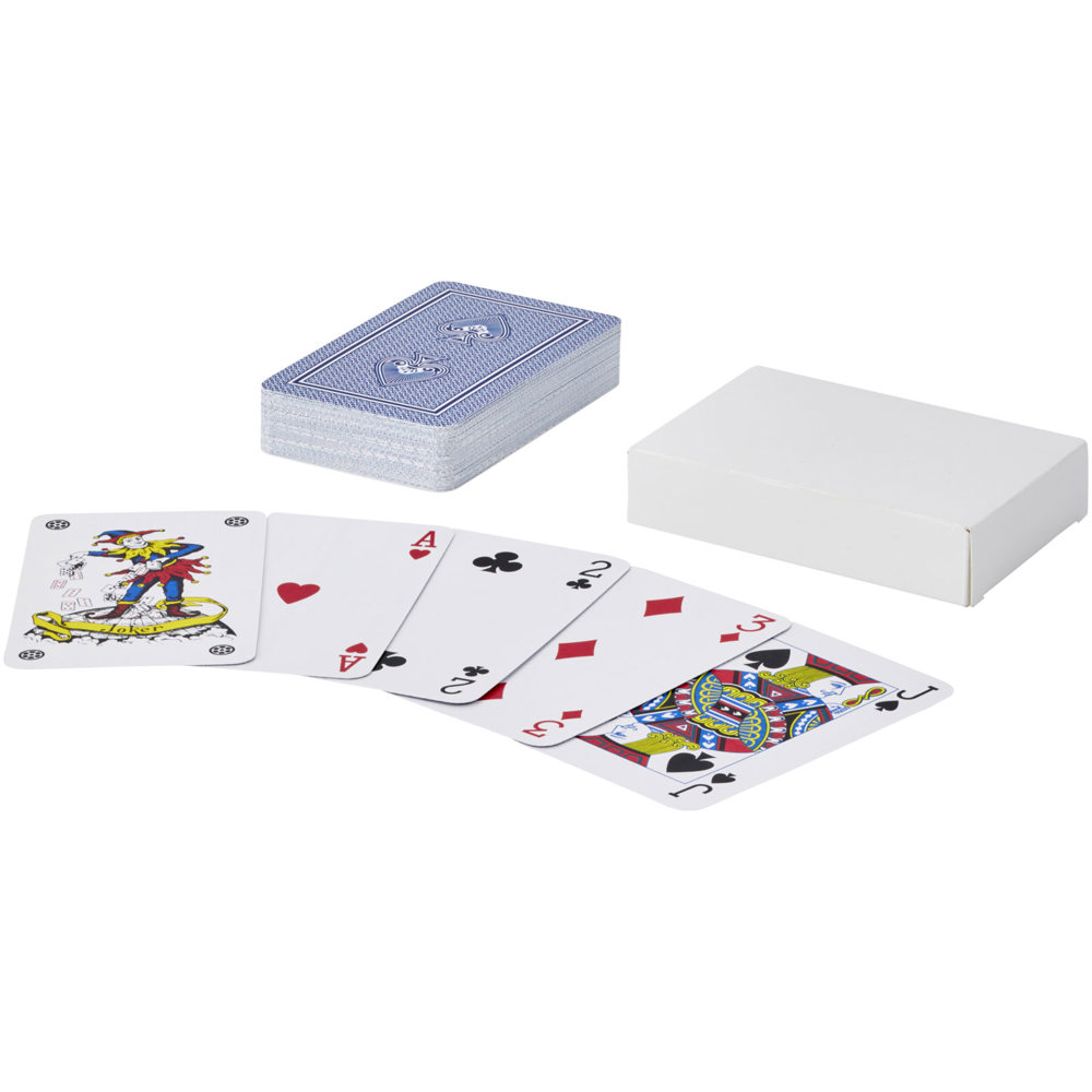 Ace speelkaartset van kraftpapier - kopen of bedrukken - Wit