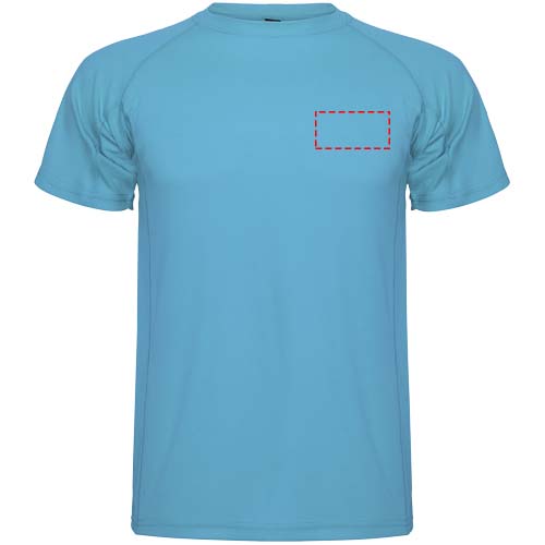 Montecarlo 150 g/m² sportshirt met korte mouwen voor kinderen
