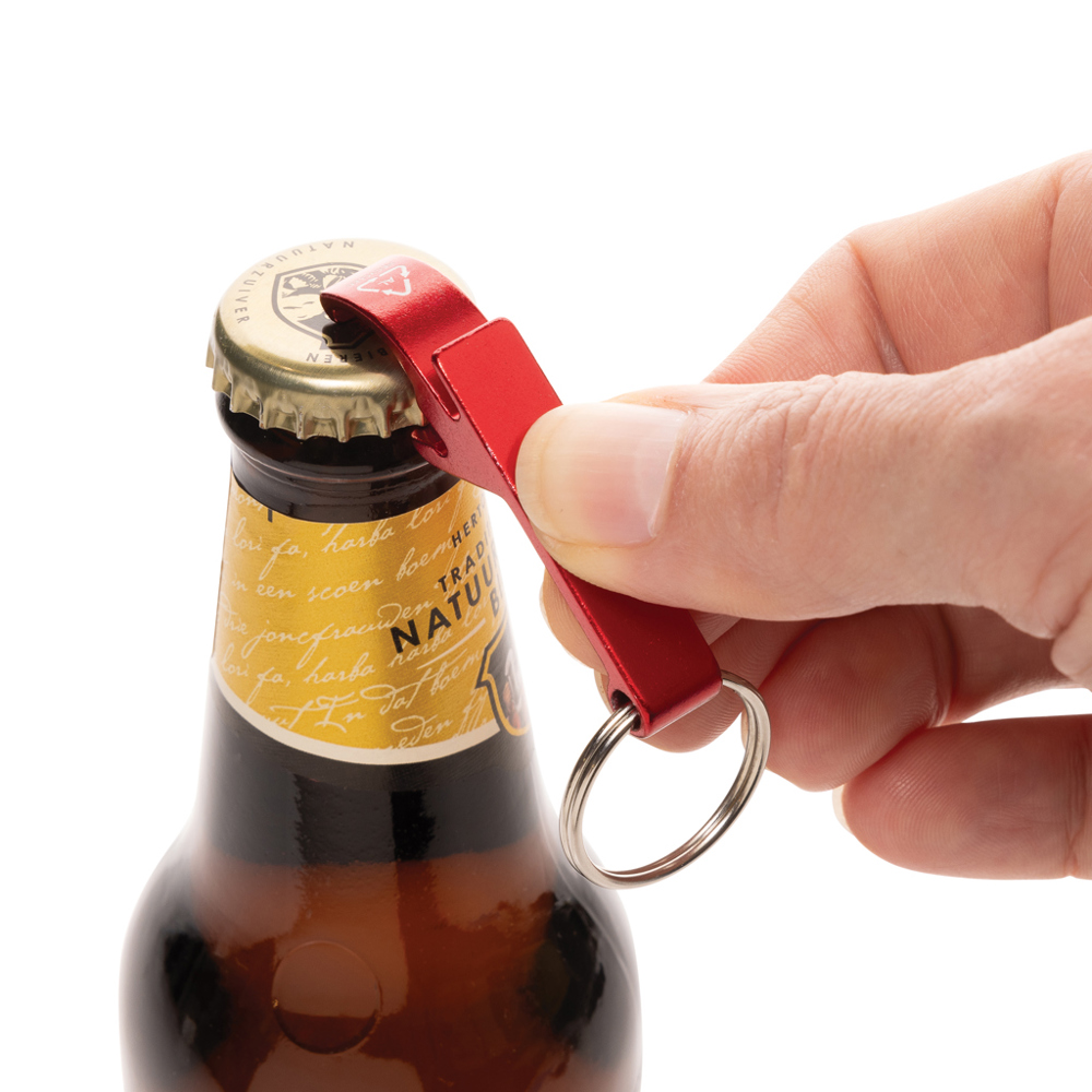 RCS fles- en blikopener van gerecycled aluminium