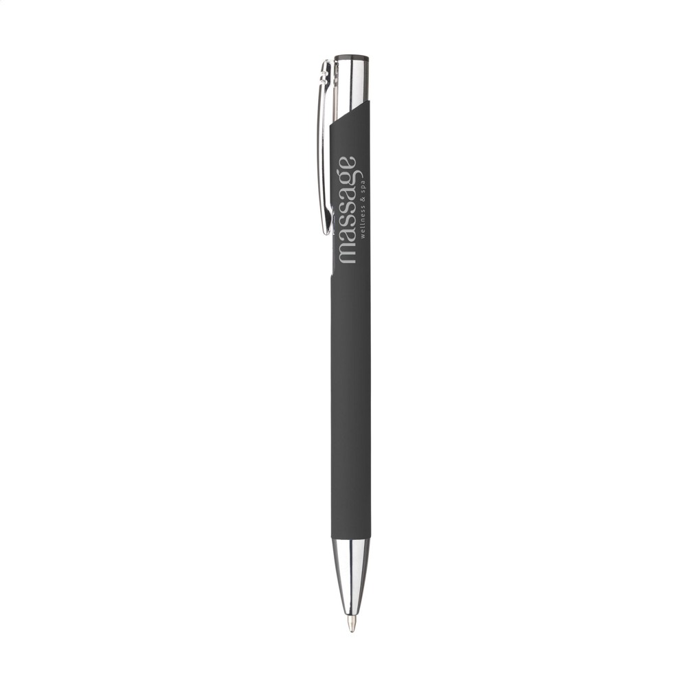 Ebony Soft Touch pennen - zwart