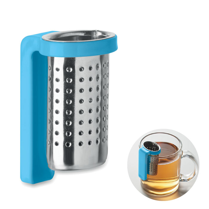 KALMAR - Thee-ei met haak - voor bedrijven en relatiegeschenken - Turquoise