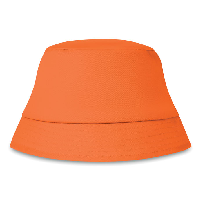 BILGOLA - ZONNE-VISSERSHOED KATOEN 160G - met logo of onbedrukt bestellen - Oranje