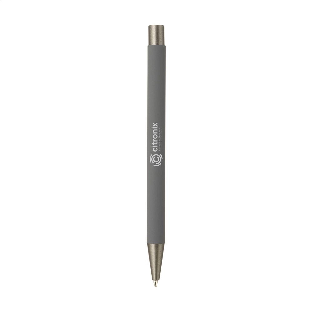Brody GRS Recycled Alu SoftTouch Pen - grijs (± PMS 433U)