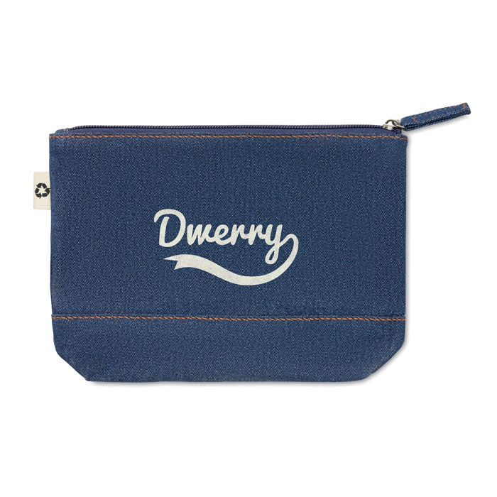 STYLE POUCH - Gerecycled denim toilettasje