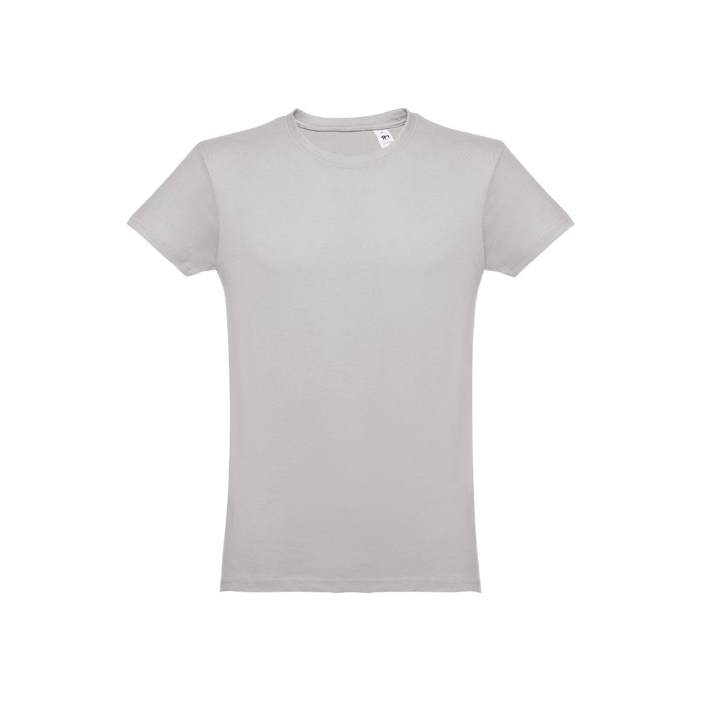 THC LUANDA 3XL. T-shirt voor mannen - voor bedrijven en relatiegeschenken - licht grijs