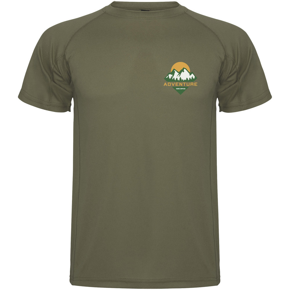 Montecarlo 150 g/m² sportshirt met korte mouwen voor heren
