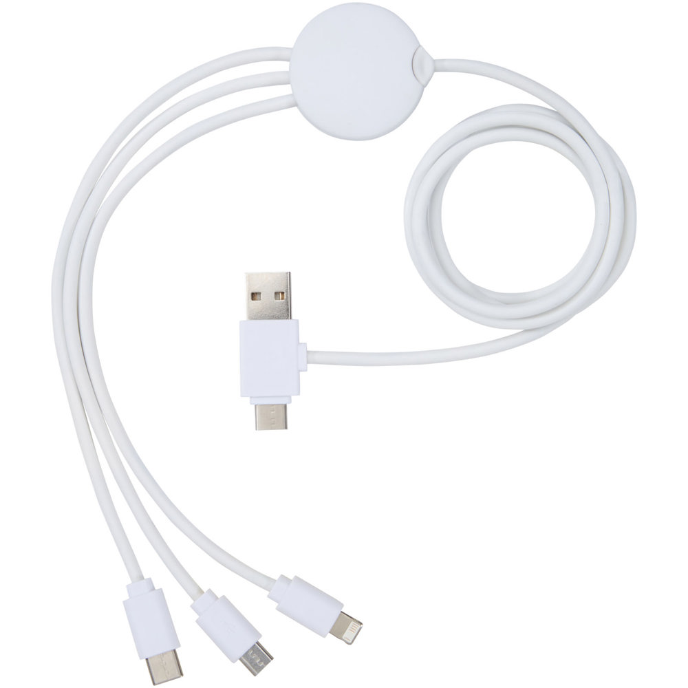 Pure 5-in-1 oplaadkabel met antibacterieel additief