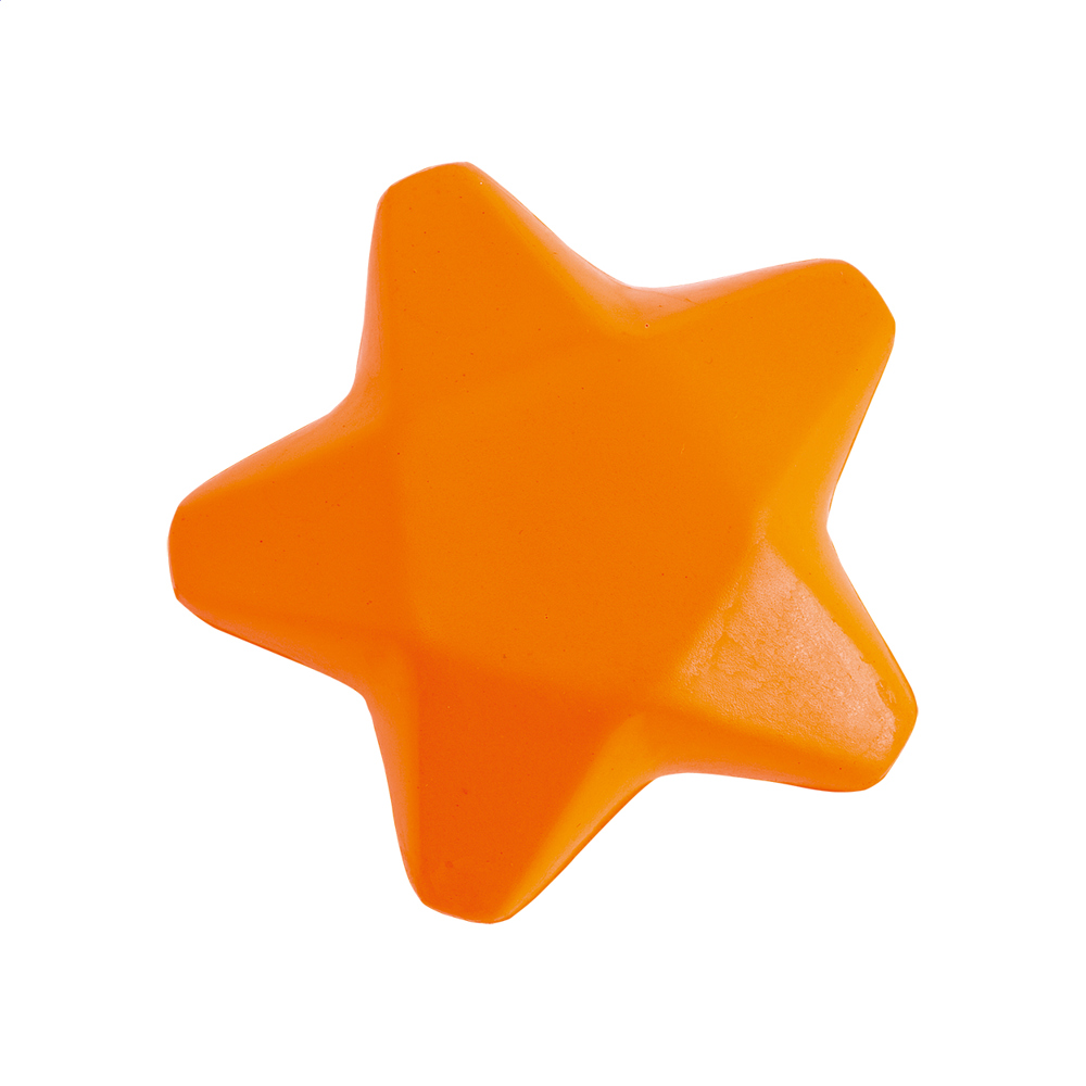 Astra - antistress ster - voor bedrijven en relatiegeschenken - Oranje