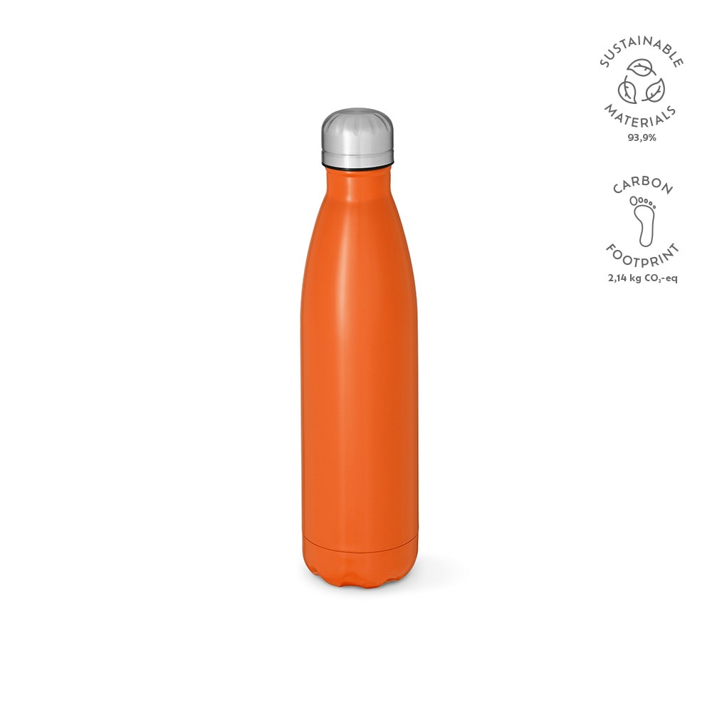 Mississippi 800 fles gerecycled roestvrij staal 810 ml - met logo of onbedrukt bestellen - oranje