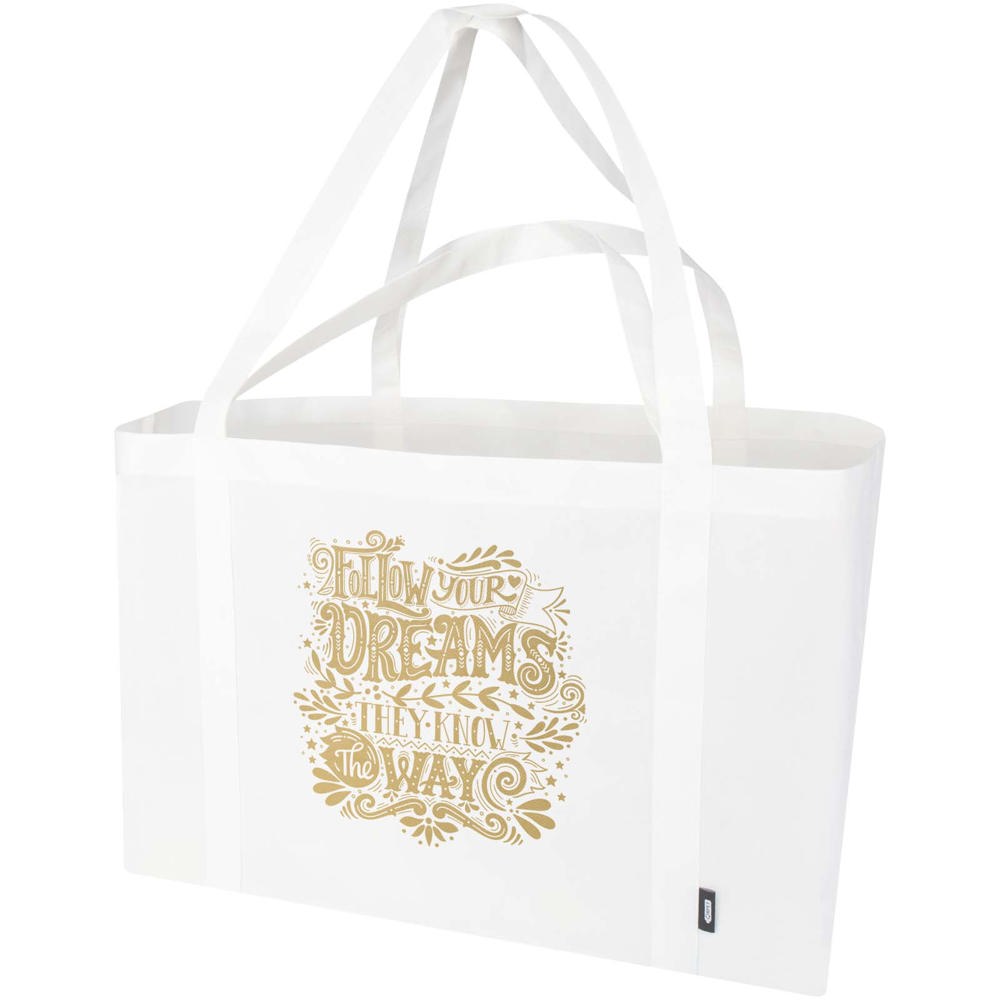 Jumbo GRS gerecycled non woven extra grote draagtas 65 l