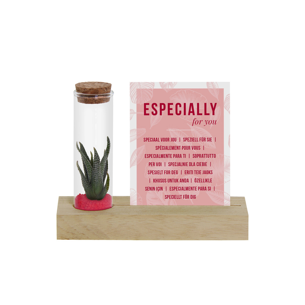Tiny Treasurez® - Cardholder & tube - bedrukt of onbedrukt verkrijgbaar - Donker Roze
