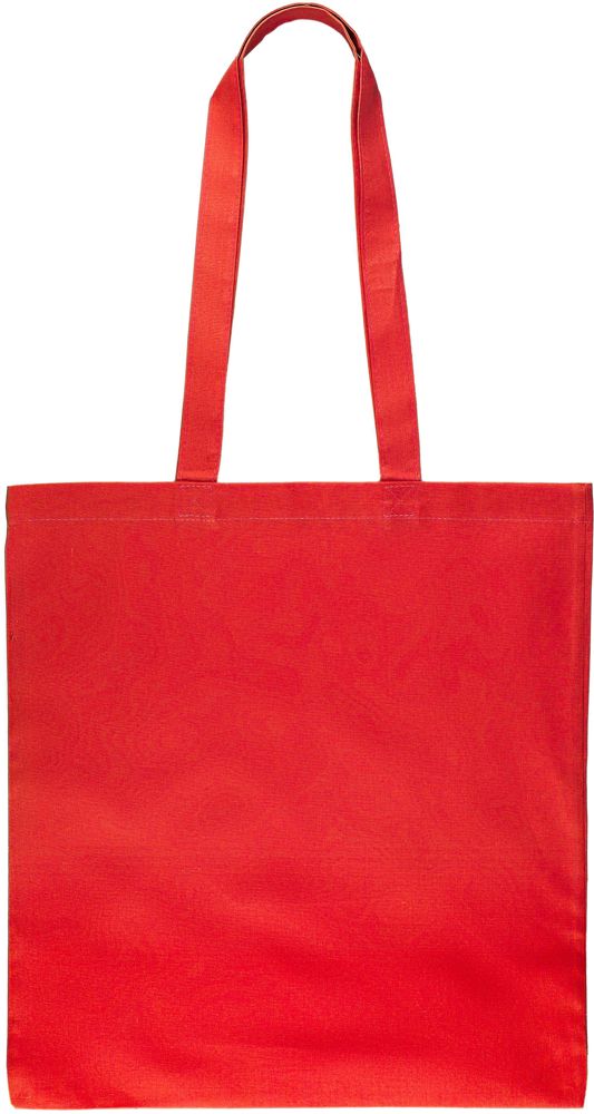 Katoen (140 gsm) boodschappentas Kenneth - met logo of onbedrukt bestellen - Rood