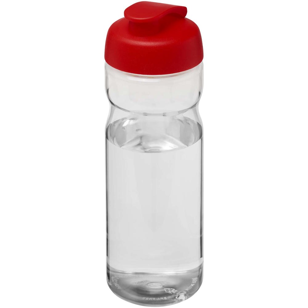 H2O Active® Eco Base 650 ml sportfles met kanteldeksel - kopen of bedrukken - Transparent, Rood