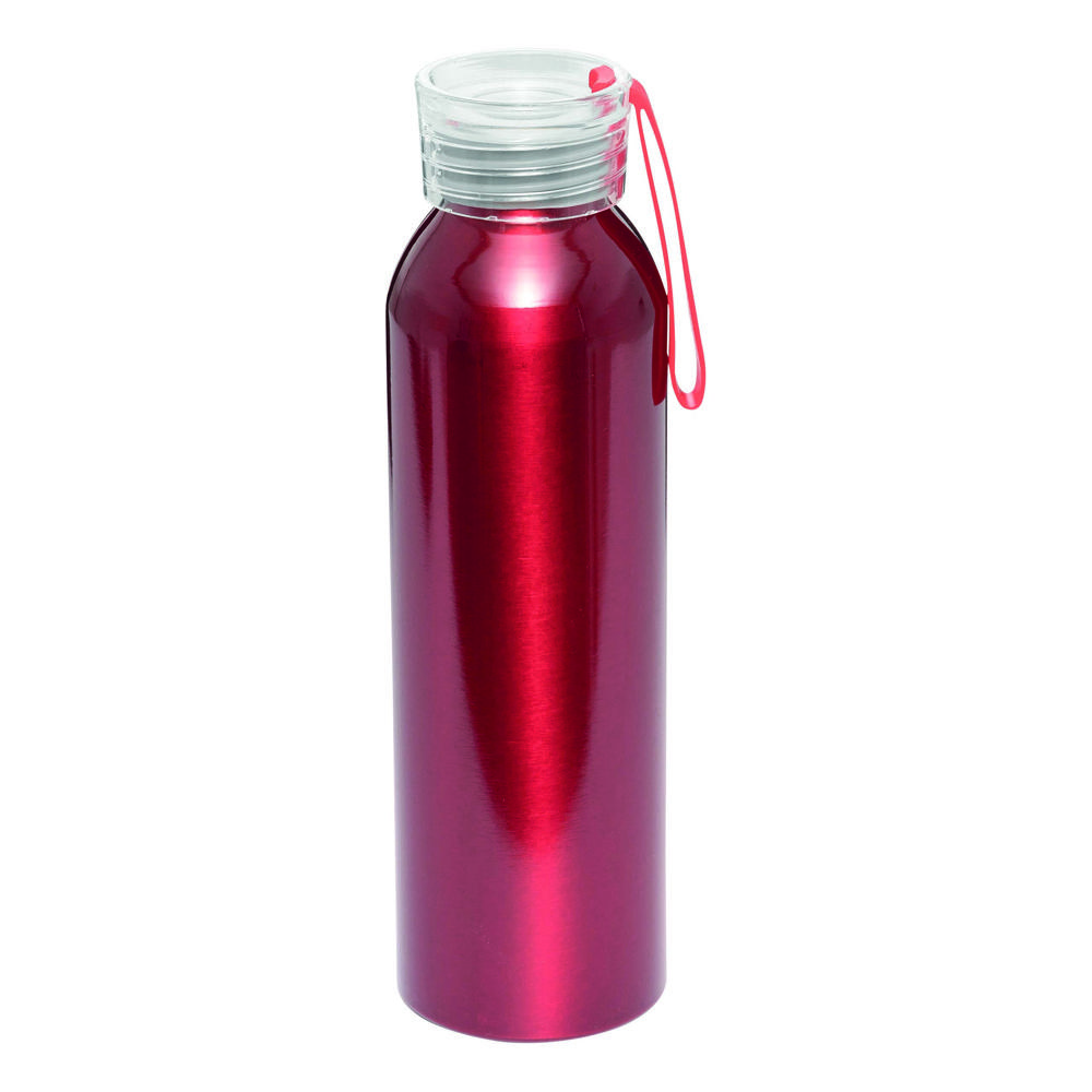 LOOPED - RVS drinkfles - met logo of onbedrukt bestellen - Rood