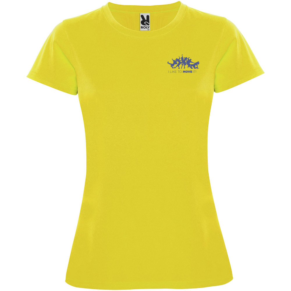 Montecarlo 150 g/m² sportshirt met korte mouwen voor dames