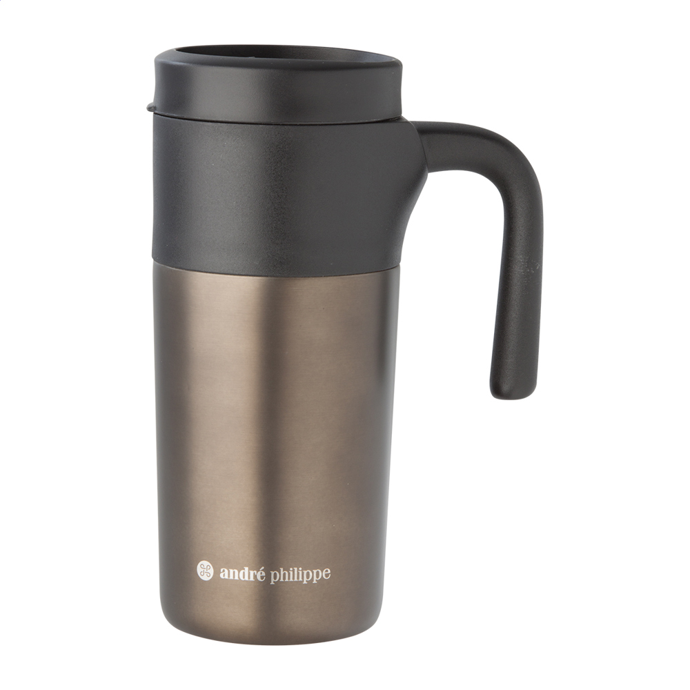 Arnoux - thermosbeker - voor bedrijven en relatiegeschenken - brons/zwart