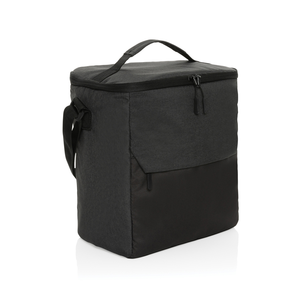 Kazu AWARE™ RPET basic koeltas - met logo of onbedrukt bestellen - zwart (± PMS Black)