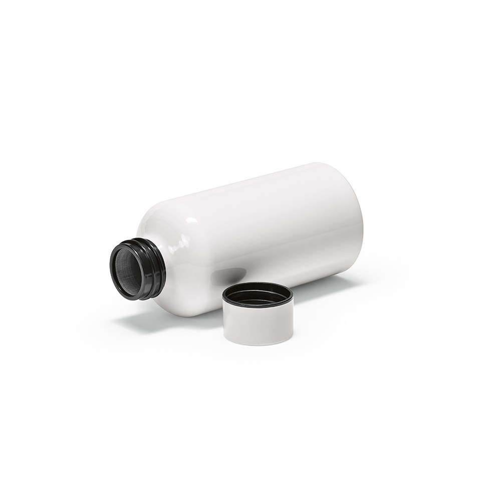 Yukon fles gerecycled aluminium 550 ml - Wit