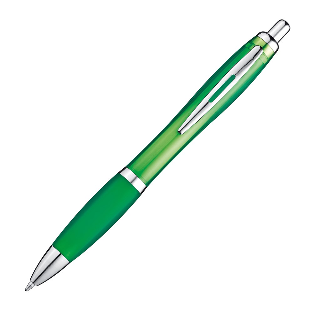 Pen met zilveren metalen clip