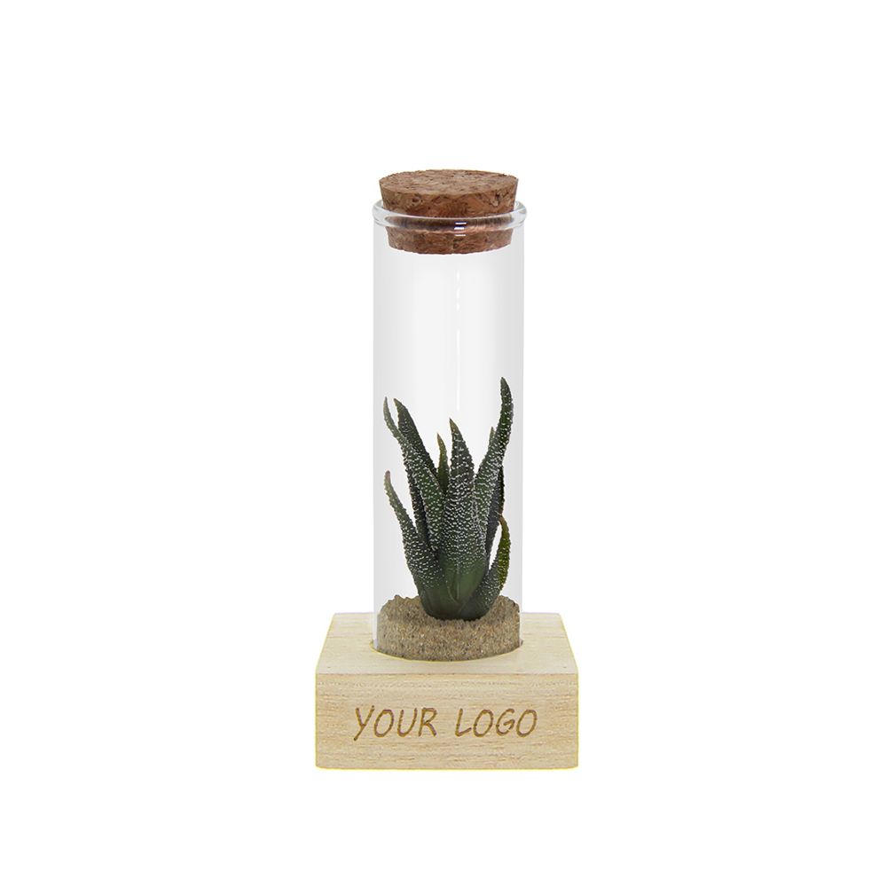 Tiny Treasurez® - Single tube & wood - met logo of onbedrukt bestellen