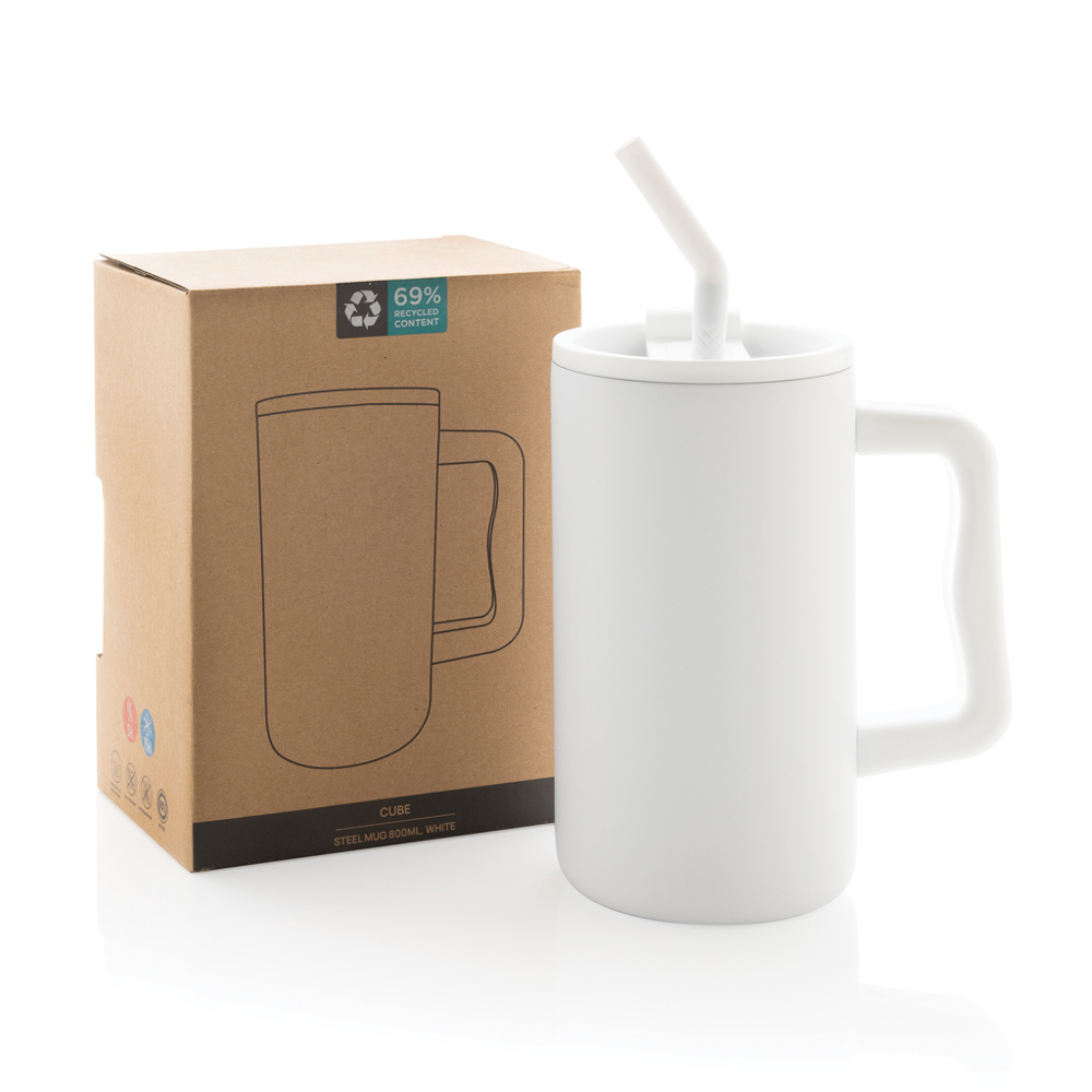 Cube RCS gerecycled RVS beker 800ml