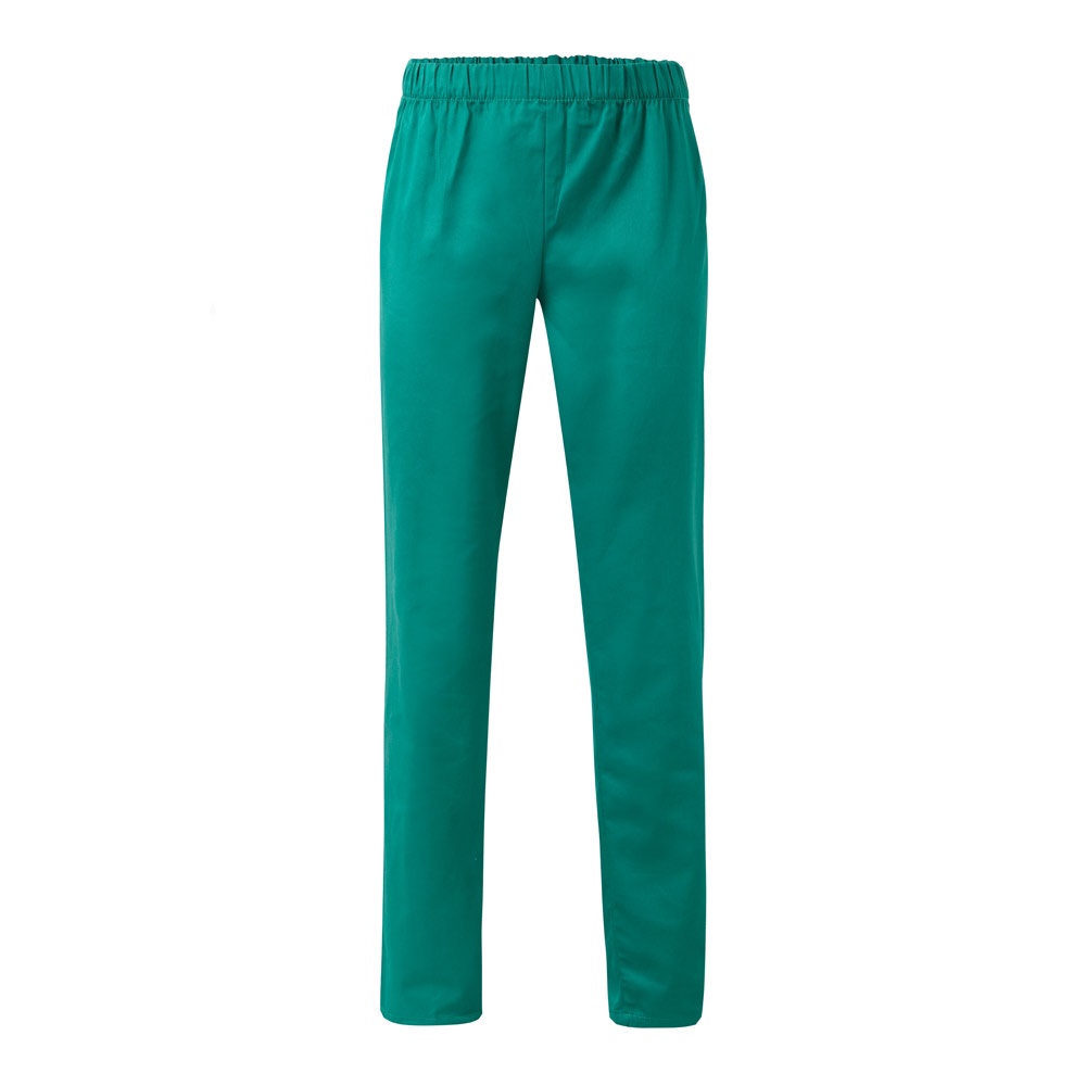 VL APHRODITE. Twill broek (190g/m²), van katoen (35%) en polyester (65%) - voor bedrijven en relatiegeschenken - Groen