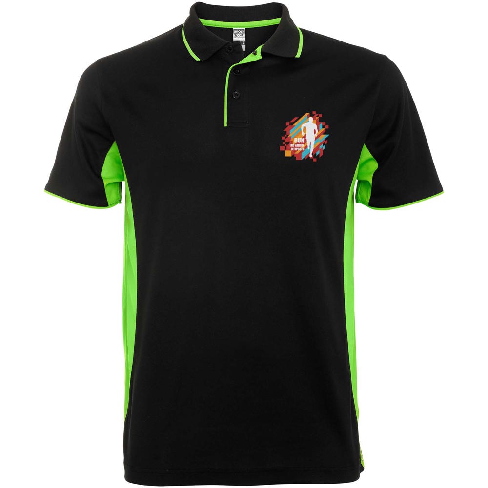 Montmelo 150 g/m² unisex sportpolo met korte mouwen