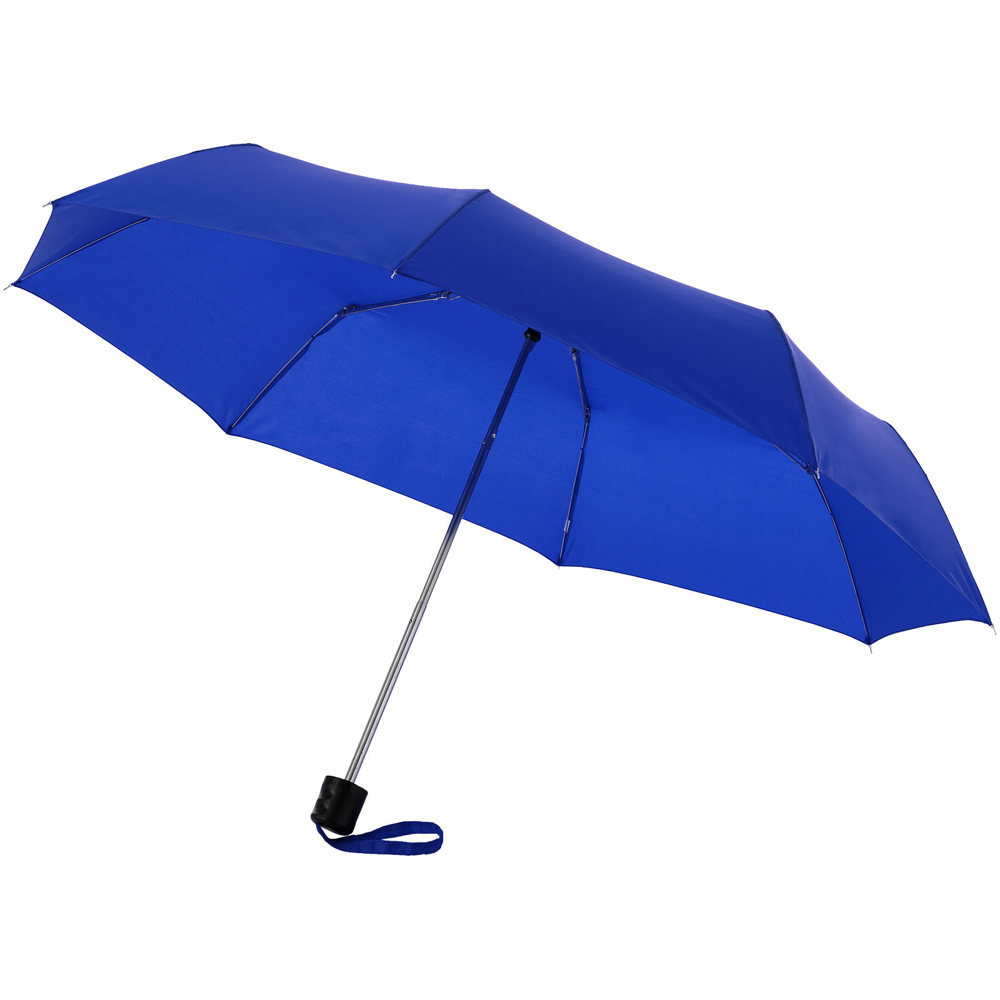 Ida 21.5'' opvouwbare paraplu - voor bedrijven en relatiegeschenken - Koningsblauw