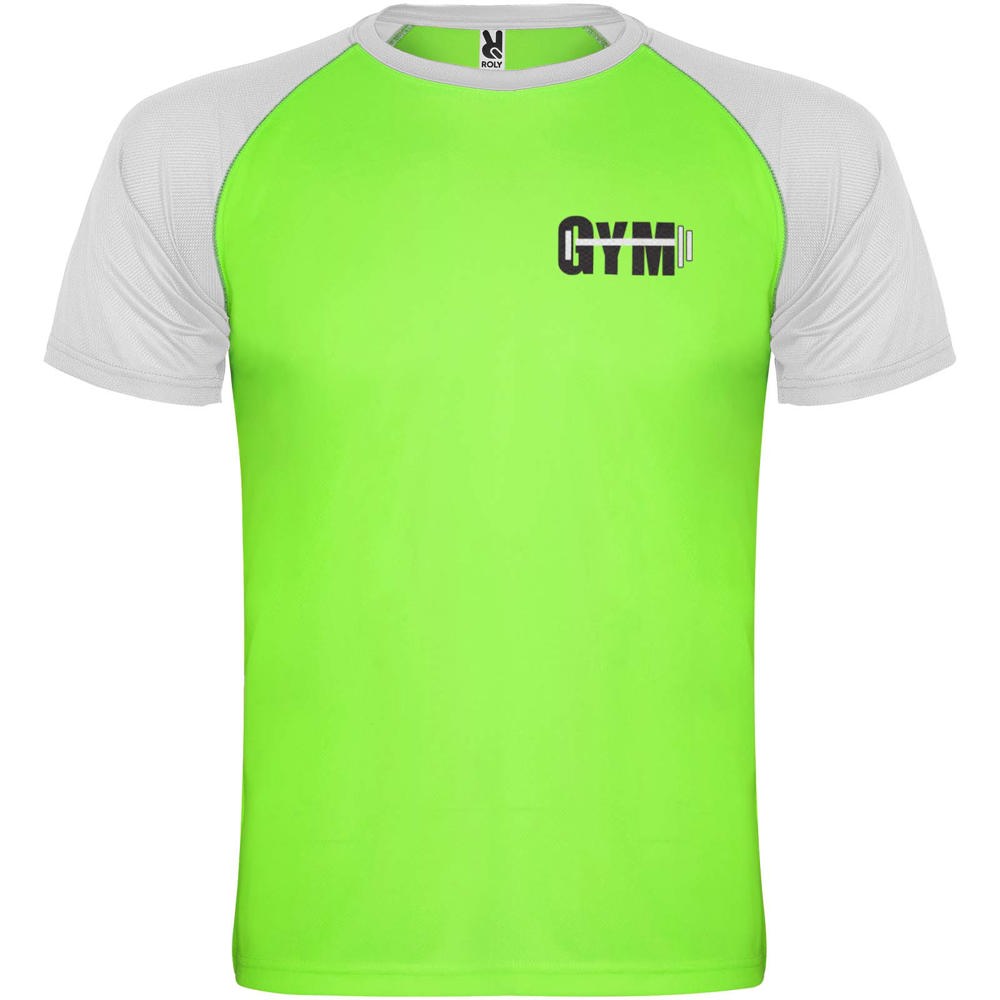 Indianapolis 140 g/m² unisex sportshirt met korte mouwen