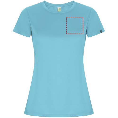 Imola 135 g/m² sportshirt met korte mouwen voor dames