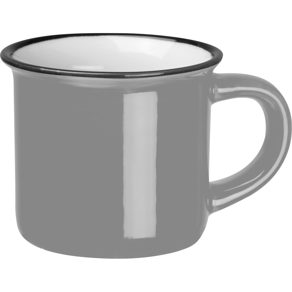 Espressokopje, 60 ml - met logo of onbedrukt bestellen - zilvergrijs
