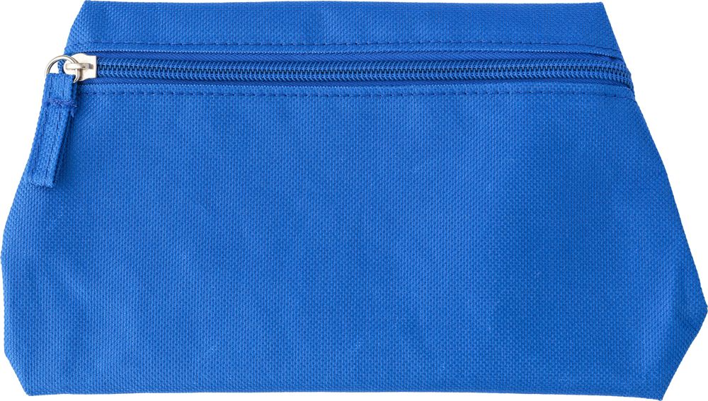 Polyester (600D) toilettas Bonnie - met logo of onbedrukt bestellen - kobaltblauw