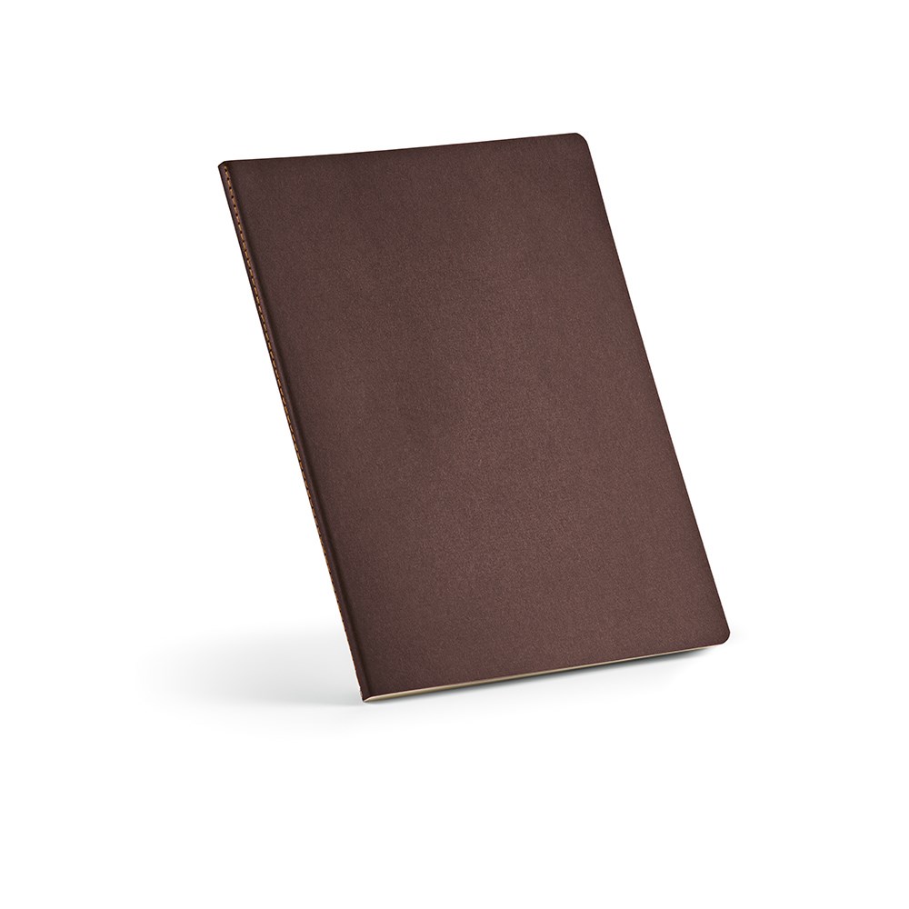 Bronte A4 notitieboek gerecycled papier 70 gsm - Bruin