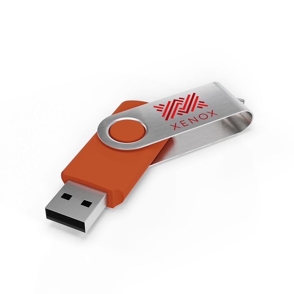 USB Stick Twister- Oranje- 128GB 2.0